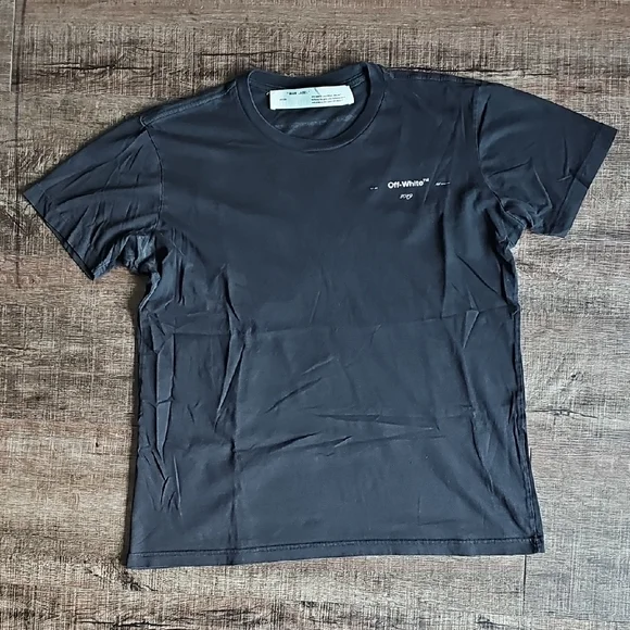 Off-White -Short Sleeve Tee - Picture 1 of 6